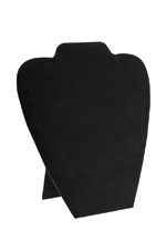 Black Velvet Necklace Easel