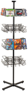 CD Display - CD and DVD Display Spinner Rack
