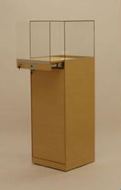 Clearview Pedestal Display Case