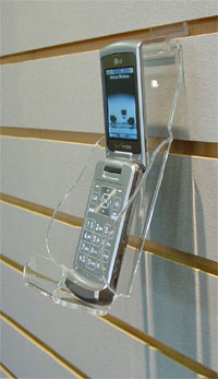 Slatwall Cell Phone Display