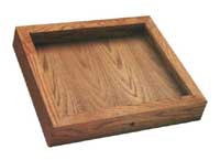 Deluxe Oak Countertop Event Case