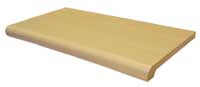 Light Maple Bullnose Shelving - 48"L