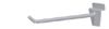 6" Nylon Slatwall Hook - White