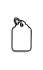 Small Strung Mdse Tag Blank