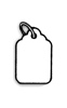 Large Strung Mdse Tag Blank
