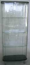 Crystal Curves Rectangular Display Case