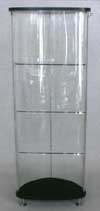 Crystal Curves Triangle Display Tower