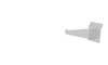 Slatwall Shelf Bracket 6" White
