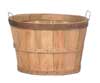 Natural Wood Basket, 1 Bushel