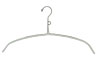 Non-Slip Hangers - White Vinyl Coated