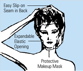 Cosmetic Makeup Masks - Nylon with Zipper