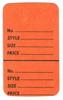 Small Unstrung Tag Orange