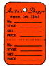 Custom Tag 1 1/4" x 1 7/8" Unstrung