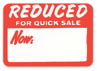 Label Self Adhesive Reduced