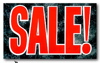 Transparent Sale 36" x 24"