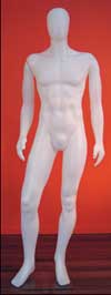 Zen Male Plastic Mannequin with Head - Qty 16