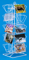 Postcard Rack - 20 Pocket