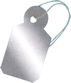 Small Jewelry Tags Silver