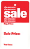 Unstrung Clearance Sale Tags