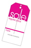 Sale Tag Reg Price / Now