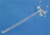 Clear Acrylic Pegboard Hook and Slatwall Hook 4"L