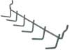 Six Angled Multi-Tool Pegboard Holder 