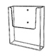 Wall Mount Brochure Holder 8.5" x 11"