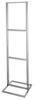 Triple Bulletin Sign Holder Chrome