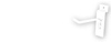Slatwall Hook - 4" White