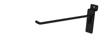 Slatwall Hook - 8" Black