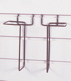 Adjustable Slatwall Literature Pocket Black