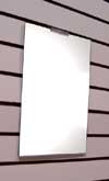 Acrylic Slatwall Mirror
