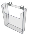 Pegboard Literature Holder - 8 1/2"W x 11"H