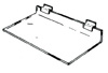 Deluxe Slatwall Shelf 12" x 16"