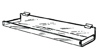 Slatwall Specialty Tray 4" x 23.75"
