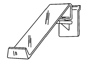 Swivel Slatwall Shoe Display - Toe