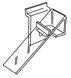 Swivel Slatwall Shoe Display - Heel