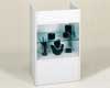 Display Case Well Top Register Stand with Showcase