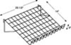 Slant Shelf Grid 22.25" x 14" White