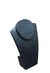 Medium Wood Jewelry Display Bust - Black