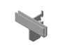 Wall Standard Mount, 1/2" on 1" Center