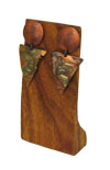 Large Earring Wood Jewelry Display