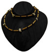 Necklace Wood Jewelry Display - Black