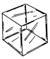 5 Sided Cube 12" Square 3/16" Thick