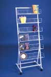 Floor Rack - 6 Level Shelf Merchandiser