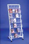 Floor Rack - 7 Level DVD Merchandiser