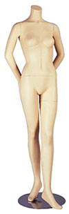 Headless Female Mannequin Arms Behind Back