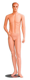 Don Series Male Mannequin Right Hand at Waist
