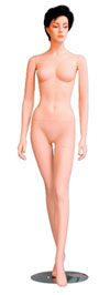 Cara Female Mannequin with Wig