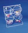 Four Jar Countertop Rack